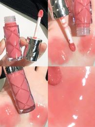 Lip Gloss 3 Colors Water Light Mirror Glaze Lasting Moisturized Jelly Liquid Lipstick Waterproof Sexy Lips Makeup Cosmetic