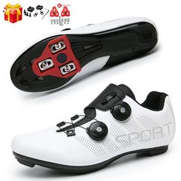 Unisex Mtb Shoes Zapatillas Ciclismo Mtb Men Cycling Sneaker Shoes with Men Cleat Road Mountain Bike Racing Women Bicycle Spd 240313