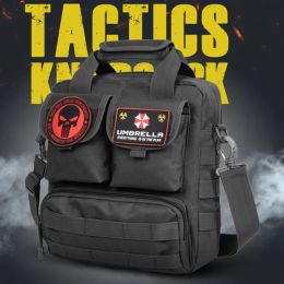 Bags Multifunction Outdoors Hunting Shoulder Bag 600D Nylon Army Fans Tactical Handbag Leisure Tote Shooting Modular Military Satchel