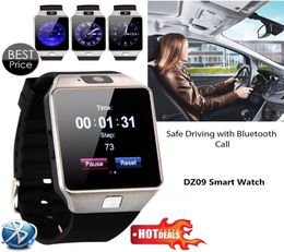 2016 New Smart Watch dz09 With Camera Bluetooth WristWatch SIM Card Smartwatch For Android Phones Support Multi languages8941513