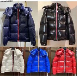 Men's Down & Parkas Designer Luxury Classic Winter Men Puffer Jacket Women Fashion Cap Pattern Print Coats Outdoor Warm Casual Parka