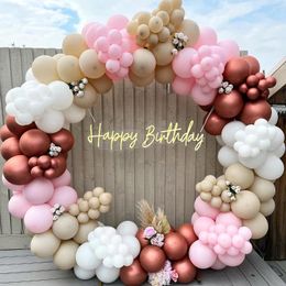 Party Decoration Rose Gold Balloon Garland Arch Kit Birthday Decorations Latex Baloons Wedding Ballon Baby Shower
