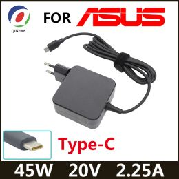 Adapter 20V 2.25A 45W USB C Type C Phone Laptop Charger Adapter for MacBook ASUS ZenBook lenovo dell Xiaomi air HP Sony Power Huawei