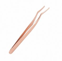 100pcs wholesale false eyel tweezers curler mink l applicator Stainl steel makeup tools SN307 a129#