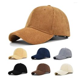 Ball Caps Fashion Suede Baseball For Men Women Autumn Winter Solid Retro Back Hip Hop Hat Unisex Street Adjustable Sun Visor