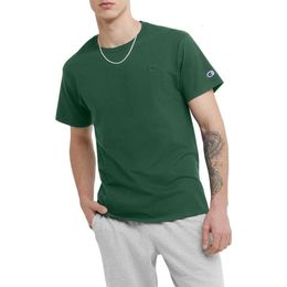 Champion Mens Classic T-shirt Mens Daily T-shirt Comfortable and Soft Mens T-shirt (Regular or Extra Large)