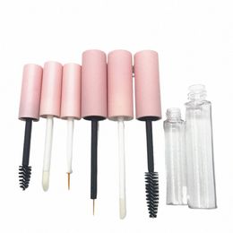 lip Gloss Tube 1.5ml 5ml 10ml Empty Pink Cap Lipgloss Mascara Tube Eyel Tube Lip Gloss Bottle Packaging Lipgloss Ctainer h9ye#