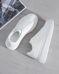 Casual Shoes 2024 Small White Female Students Korean Version Of Thick Soles Increased Daily Colourful Women's Sh