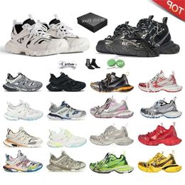 with Box 3XL Track 3.0 Shoes Men Women Tripler Sliver Beige White Gym Red Dark Grey Fashion Plate for Me Casual