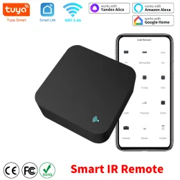 Controls Tuya Smart IR Remote WiFi Universal Remote Control for Air Conditioner TV Work with Alexa Google Home Assistant Yandex Alice