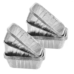 Take Out Containers 20 Pcs Grease Collector Cups Liner Reusable Foil Aluminium Cake Drip Pan Liners Camping Catcher For