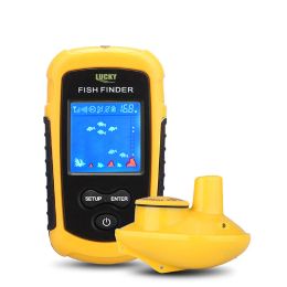 Finders Fish Finder LUCKY Sonar Findfish Deeper Wireless 120m Wireless Fishing Alarm Marine 40M130FT deeper fishfinder Echo Sounder