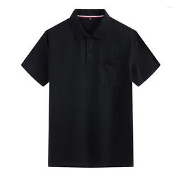 Men's Polos Plus Size 5XL 8XL Regular-fit Cotton Polo Shirt Summer Business Casual Loose Fat Breathable Mens
