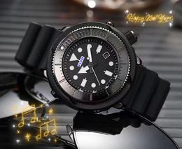 high quality men's lumious Night Glow Diving Timer watch luxury quartz automatic ceramic bezel rubber strap clock all the crime super president sports watches gifts