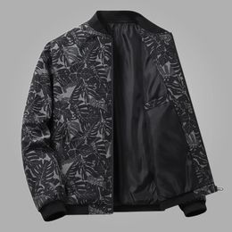 Baseball Jacket for Mens Spring Autumn Printed Windbreaker Men Streetwear Fashion Slim Fit Bomber Jackets Mens College Coats 240309