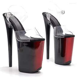 Dance Shoes Wome Fashion 23CM/9inches PVC Upper Platform Sexy High Heels Sandals Pole 029