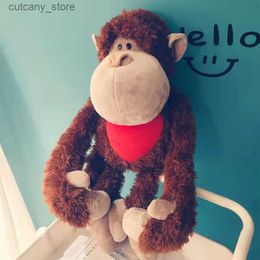 Stuffed Plush Animals Gigant Stuffed Gibbons Orangutans Toy Froest Animal Monkey Plush Dolls Childrens Toy Friends Gifts Kawaii Stuff Home Decoration L240320