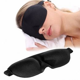 3d Travel Sleep Natural High Quality Portable Rest Soft Memory Foam Blindfold Padded Cover Eyepatch Cover Shade Mask Goggles 94H1#