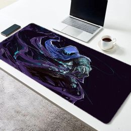 Pads Valorant Omen Large Mouse Pad 900x400 Gamer Keyboard Mousepad Anime Pc Cabinet Games Desk Mat Office Accessories Computer Desks