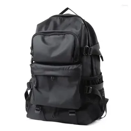 Backpack Task WOMAN 2024 12400; Train - Techwear Harajuku Oxford. Ransel School Gothic Strategy Capacity Big For Bicycle Motor