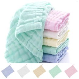 Towel Baby Washcloths Muslin Cotton Face Towels 5 Pack Wash Cloths Soft On Sensitive Skin Absorbent For Boys & Beach Small