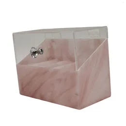 Makeup Brushes Eyelash Tweezers Holder Stand Case Display Box For Beauty Salon