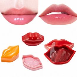 20pcs Cherry Collagen Lip Mask Moisturizing Hydrating Repair Beauty Lips Balm Patch Exfoliaci Gel Korean Lip Skin Care Product R9kp#