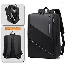 Backpack Men's Bags For Men Waterproof Laptop Bag Breathable Wear-resistant Schoolbag Boys Black Gray Blue