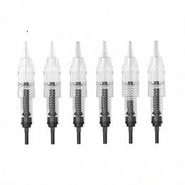 tattoo Needles 1RL 10piece Cartridge Needles Disposable Sterilized Tattoo Permanent Makeup Needles Tips for Eyebrow lip M4fn#