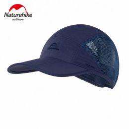 Caps Naturehike Outdoor Sport Cap Summer Sunscreen Hiking Cap Breathable Quickdrying Fishing Hat Foldable Portable Outdoor Hiking