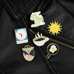 halloween tarot dragon butterfly enamel pins Cute Anime Movies Games Hard Enamel Pins Collect Cartoon Brooch Backpack Hat Bag Collar Lapel Badges