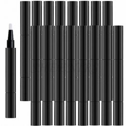 20pcs l Black Empty Nail Oil Polish Twist Pen Tubes Cuticle Oil Lip Gloss Applicators Cosmetics Ctainer Liquid Tube m0T4#