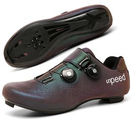 Män lätt och andas väglås Racing SPD Speed ​​Cycling Sportskor Storlek 38-47 240313 883