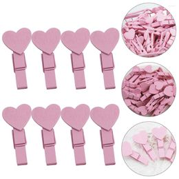 Frames Cards Notes Memo Pegs Heart Decoration Clip Mini Clothespins Po Display Clips