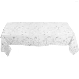 Table Cloth Cloths Flower Fairy Tablecloth Home Delicate Runner Graffiti Accessories Paper For Party Child