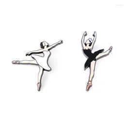 Brooches Ballet Vintage Clothing Pins Kids Men Women Funny Backpack Clothes Diy Enamel Badge Collar Gifts