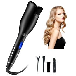 Irons Auto Rotating Hair Curling Wand Air Spin And Curl Curler Hair Waver Ceramic Ionic Barrel Professional Hair Curler Styling Tool