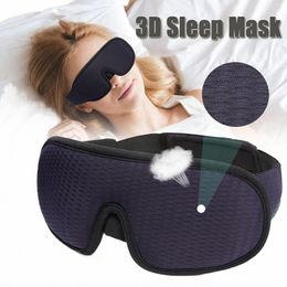 3d Sleep Mask Blindfold Slee Aid Eyepatch Eye Cover Sleep Patches Eyeshade Breathable Face Mask Eye Health Care for Rest F5HK#