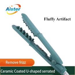 Irons Mini Hair Curler Electric Curling Iron Root Fluffy Hair Flat Iron Wave Corn Brushes Board Ceramic Digital Styling Tools