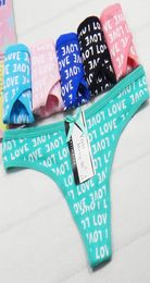 ladies panties women underwear sexy lingerie cotton womens briefs cotton underpants g string femme letter printed panty tanga muje3264754