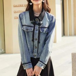 Women's Jackets Chinese Style Denim Women Spring Fashionable Coats