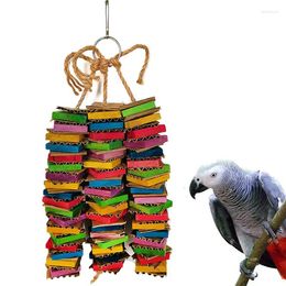 Other Bird Supplies Hamster Chewing Toy Hanging Bells Rattan Balls Molars Pet Chinchilla Guinea Pig Parrots Parakeet Birdcage Decor