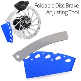 Tools AWER Bicycle Disc Brake Adjusting Tool Folding Portable Repair Tools MTB Bike Brake Rotor Gap Regulator Tool Cycling Accessories