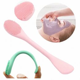 soft Silice Wing Remover Face Exfoliating Pore Cleaner Brush Soft Nose Brush Pore Cleaner Skin Care Massager Beauty 98bv#