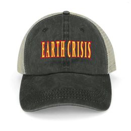 Ball Caps Earth Crisis Band Logo 90's- 2000's Hardcore Cowboy Hat Party Thermal Visor Hard Women Men's