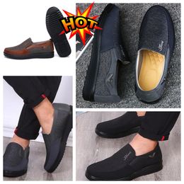 Model Formal Designer GAI Mans Black Shoes Point Toes party banquets suit Men Business heel designer Minimalists Breathable Shoes EUR 38-50 soft