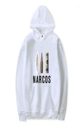 New brand high quality Pablo Escobar Hooded Hoodies Streetwear pen dollars Silver or Lead Cap Sweatshirts Tops H027H02716740149