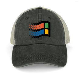 Ball Caps Windows 95 Logo Cowboy Hat Brand Man Cap Luxury Big Size Men Hats Women's