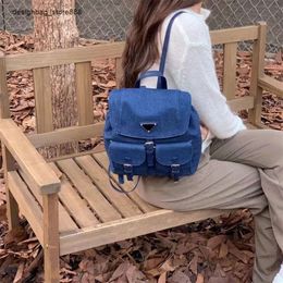 Designer Backpacks Hot Sellers with Large Capacity for Commuting Celebrity Bag Trendy Version Fashionable