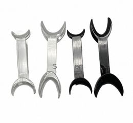 4pcs Dental Black/Transparent Double-headed T-Shape Intraoral Cheek Lip Retractor Or Dentist Intraoral Mouth Expander 68tM#